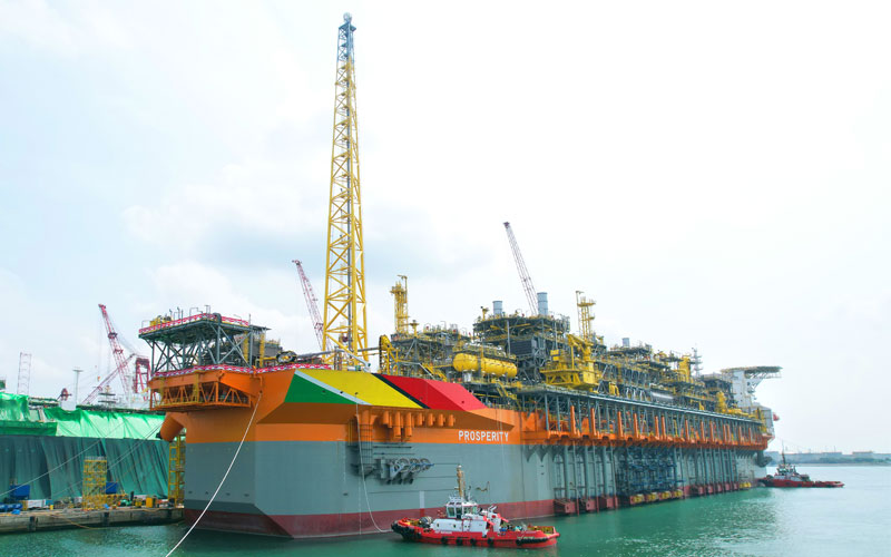 ExxonMobil pone en producción un tercer proyecto petrolífero en Guyana