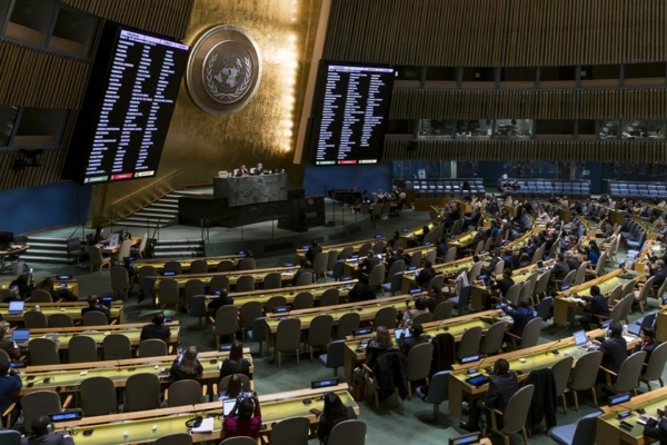 Asamblea General de ONU volvió a exigir fin del embargo a Cuba, con sólo dos votos en contra
