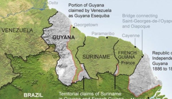 Guyana niega «rotundamente» acuerdo con EEUU para instalar base militar en el Esequibo