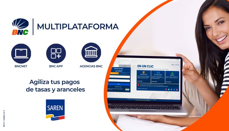 Multiplataforma del BNC agiliza los pagos del SAREN