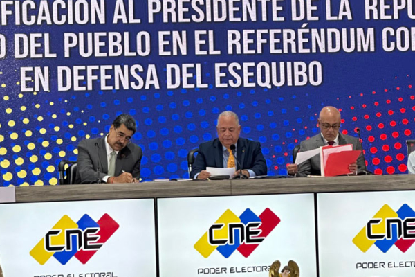 CNE señala que votaron más de 10 millones de venezolanos en el referéndum sobre el Esequibo
