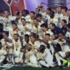 Con 3 goles de Vinicius: Real Madrid aplastó al Barcelona 4-1 y se quedó con la Supercopa de España