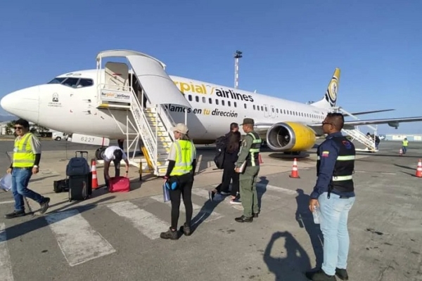 Dos veces a la semana: Turpial Airlines inició los vuelos entre Valencia y Bogotá (+detalles)
