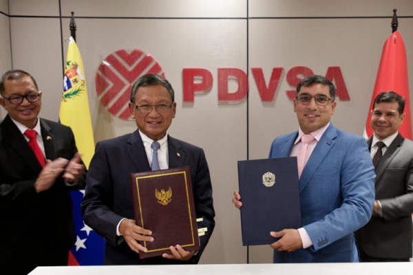 Exportar hidrocarburos: Venezuela e Indonesia firman acuerdo para desarrollar negocios en petróleo y gas