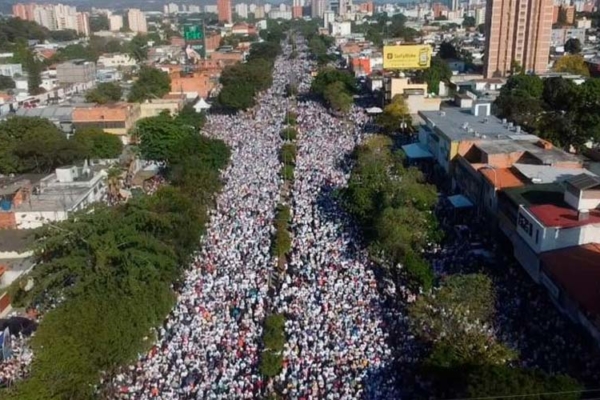 Procesión de la Divina Pastora en Venezuela atrae a 2,7 millones de personas