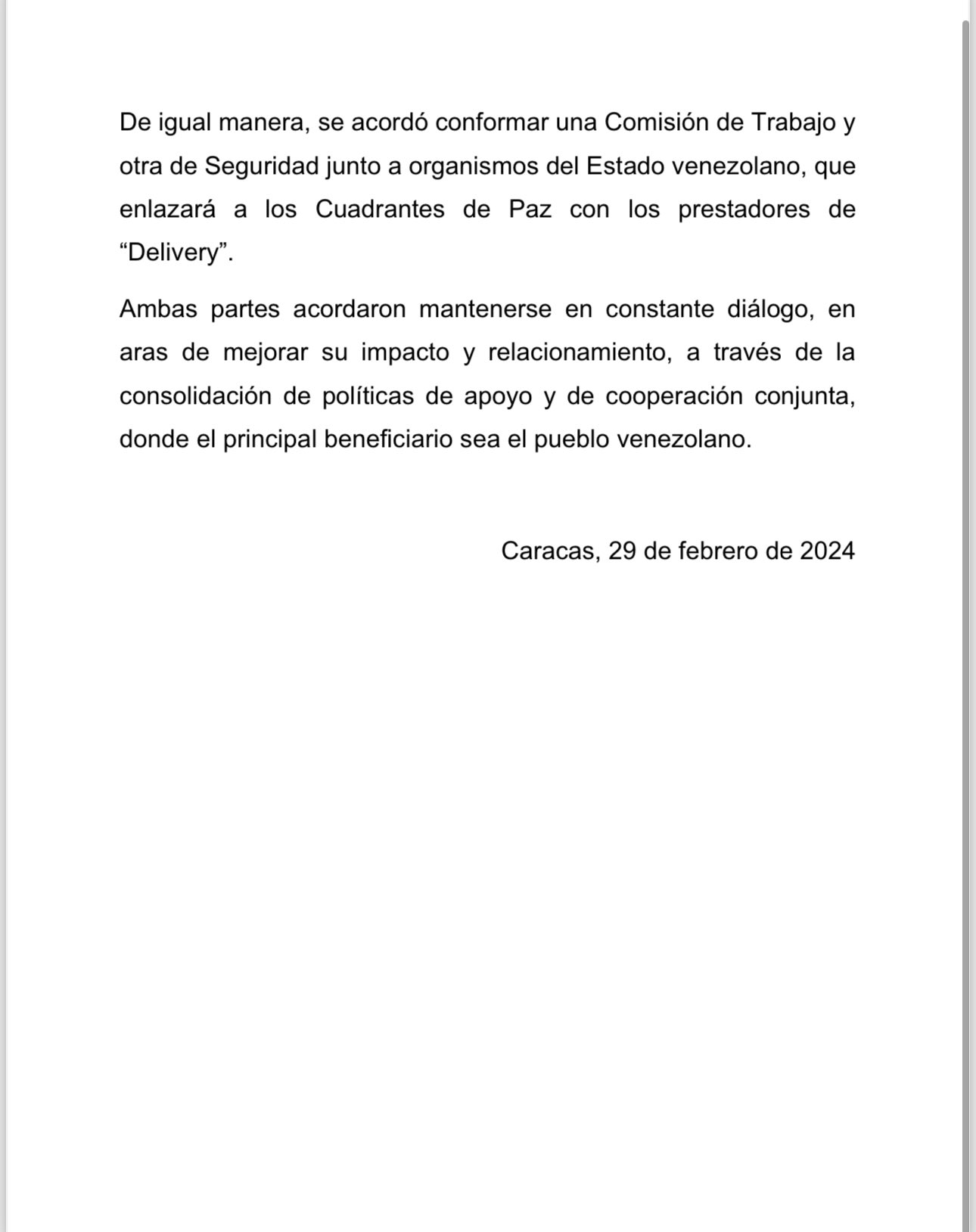 Gobierno deroga regulación de servicios de delivery y pasa a Ipostel al Ministerio de Transporte