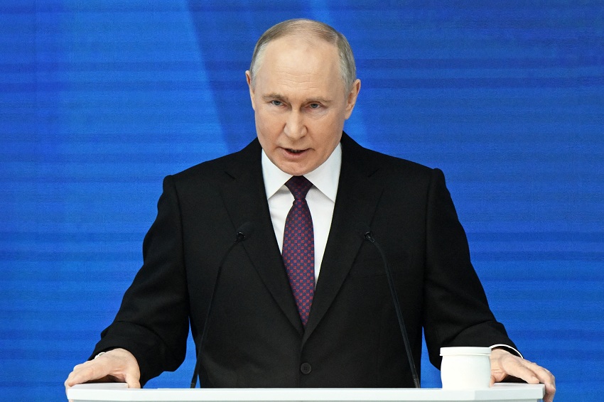 Putin advierte a las potencias occidentales del riesgo «real» de una guerra nuclear