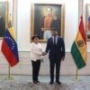 Canciller de Bolivia visita Venezuela con miras a fortalecer las relaciones bilaterales