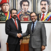 Canciller de Venezuela se reunió con embajador de España para «fortalecer el diálogo diplomático»