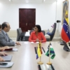 Delcy Rodríguez se reunió con presidente de la CAF para revisar agenda conjunta