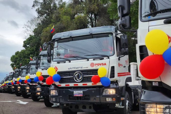 Pdvsa asignó 31 unidades tractoras de combustible a región andina