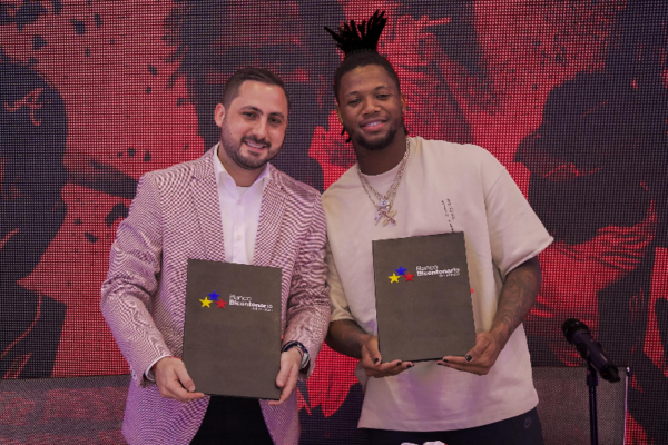 Ronald Acuña Jr. se une al equipo del Banco Bicentenario del Pueblo