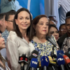 María Corina Machado anuncia a Corina Yoris como su sustituta para las elecciones presidenciales