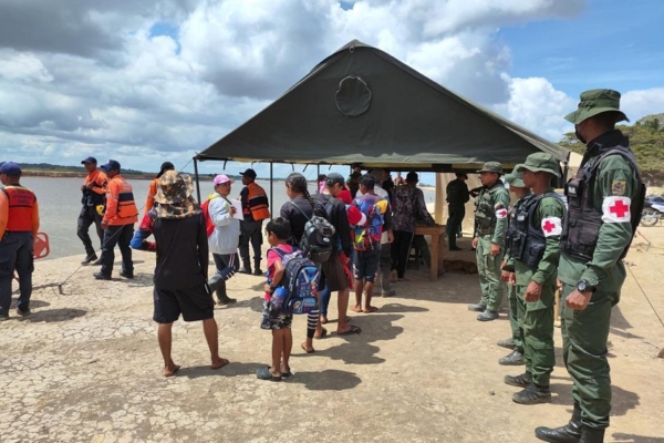 FANB ha desalojado a 1.271 personas de la mina ilegal «Bulla Loca» en Bolívar