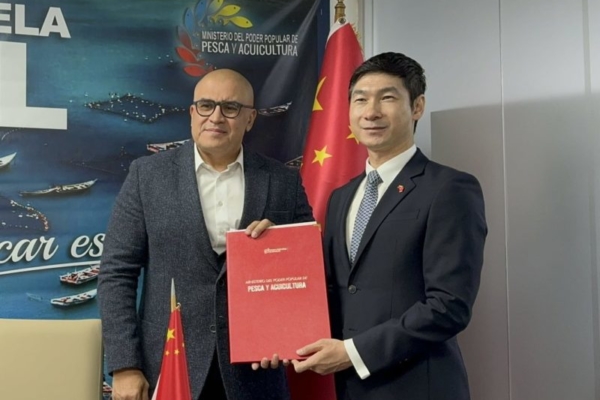 Venezuela y China firmaron protocolo sanitario para exportación de especies marinas