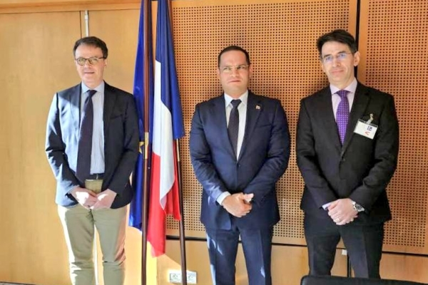 Presidente del INAC se reunió con el director de la DGAC: Hablaron de la potencialidad de la ruta Francia-Venezuela