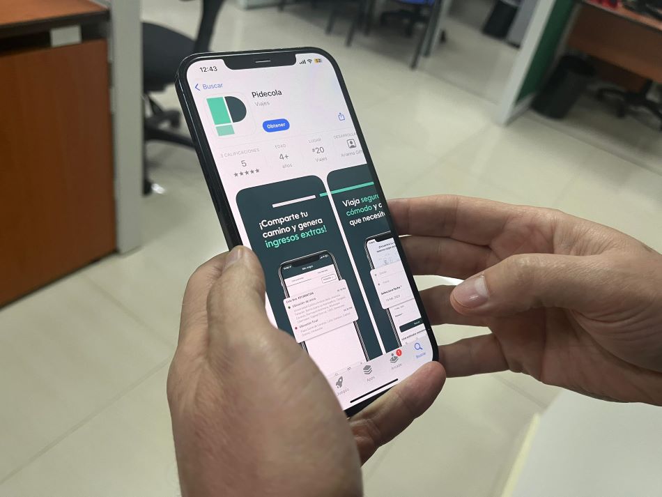 PideCola app de transporte compartido o "carpooling" en Venezuela ya