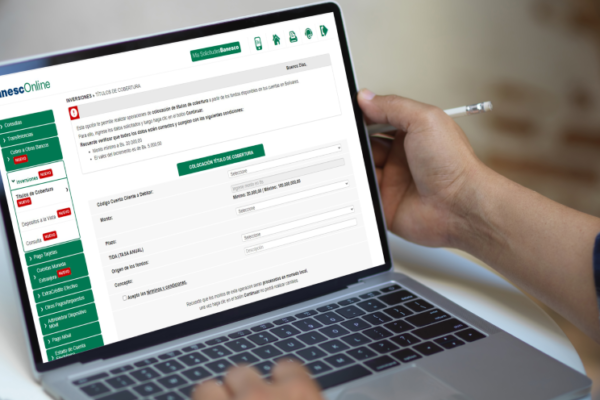Clientes Banesco podrán adquirir títulos de cobertura del BCV a través de BanescOnline
