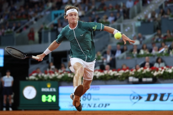 Andrey Rublev se corona en el Masters 1000 de Madrid