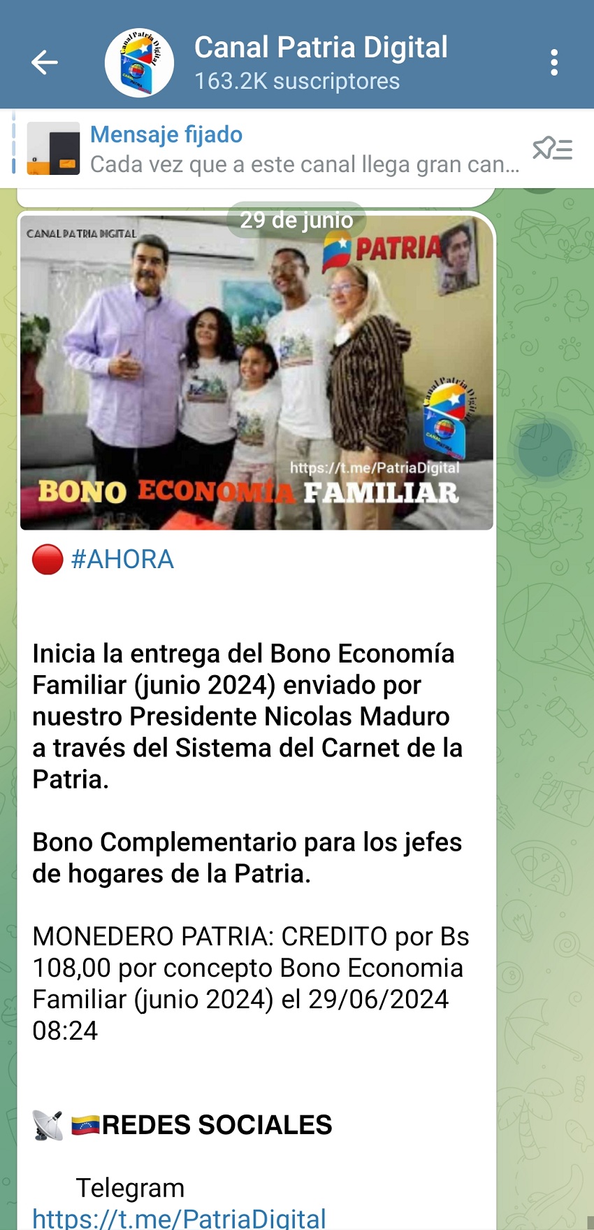 Alcanza para un cartón de huevos o un kilo de queso: Pagan bono «Economía Familiar» de junio (+monto)