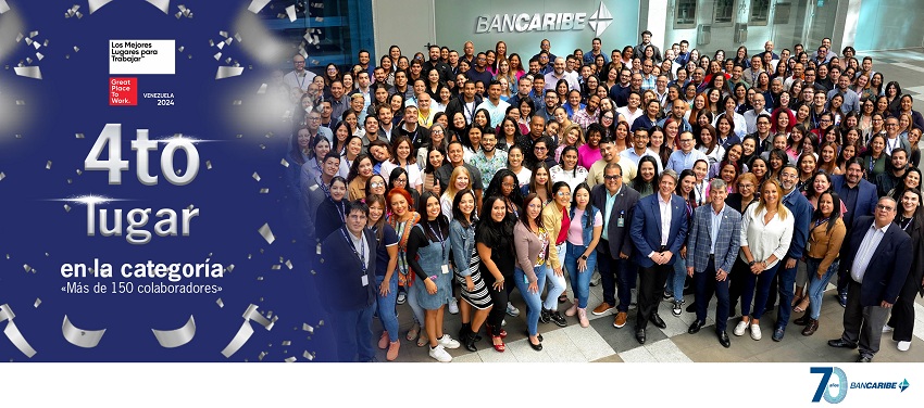 Bancaribe entre los mejores lugares para trabajar en Venezuela