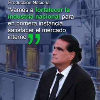 Ministro Alex Saab sostiene que su gestión «impulsará» al sistema industrial venezolano