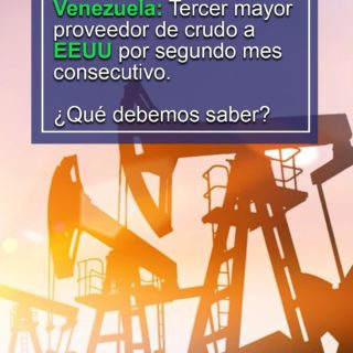 Venezuela: Tercer mayor proveedor de crudo a EEUU por segundo mes consecutivo
