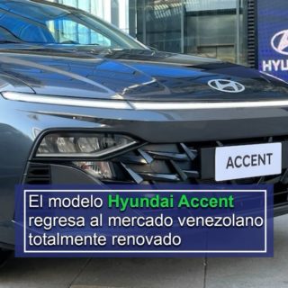 El modelo Hyundai Accent regresa al mercado venezolano totalmente renovado