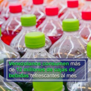Consumo de bebidas refrescantes en Venezuela es de 12,2 millones de cajas mensuales