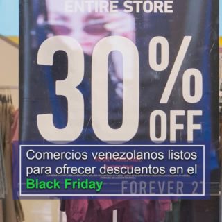 «Black Friday» en Venezuela: Comercios están listos para ofrecer descuentos y atender a consumidores