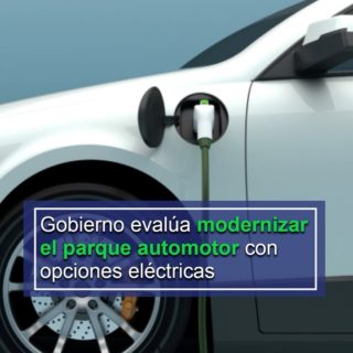 Ejecutivo evalúa la modernización del parque automotor nacional con opciones eléctricas