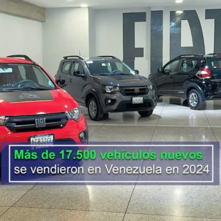 #Dato: En Venezuela se vendieron más de 17.500 vehículos nuevos en el año 2024