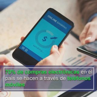 El 70% de compras electrónicas en el país se hacen a través de teléfonos móviles