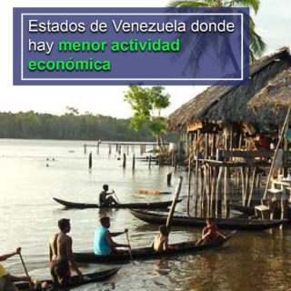 Los 5 estados de Venezuela en donde se da la menor actividad económica, según estudio