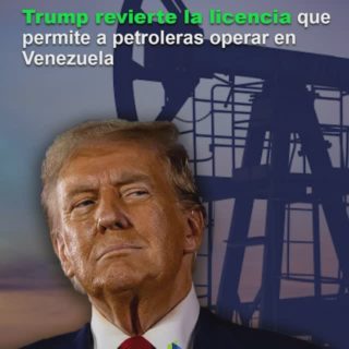 Trump rescinde licencia que permite exportaciones de petróleo venezolano a partir del 1° de marzo