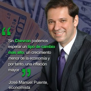 Econ. Puente ve poco probable que Venezuela llegue a hiperinflación tras suspensión de licencia a Chevron