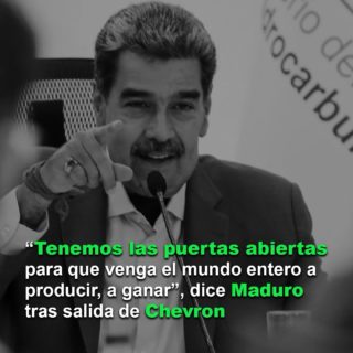 Maduro declara apertura total a inversiones extranjeras en petróleo, gas y petroquímica
