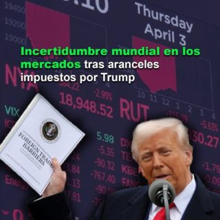 Sigue el desplome de las bolsas y el petróleo después de que China anunciara nuevos aranceles a EEUU