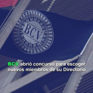 BCV abrió concurso para escoger nuevos miembros de su Directorio