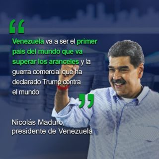 Maduro asegura que Venezuela será «el primer país del mundo» en superar aranceles de Trump
