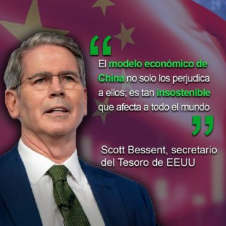 Secretario del Tesoro de EEUU: El modelo exportador de China perjudica «a todo el mundo»