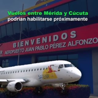 Plantean posibles vuelos entre Cúcuta y Mérida: Satena realizó inspección técnica a aeropuertos merideños