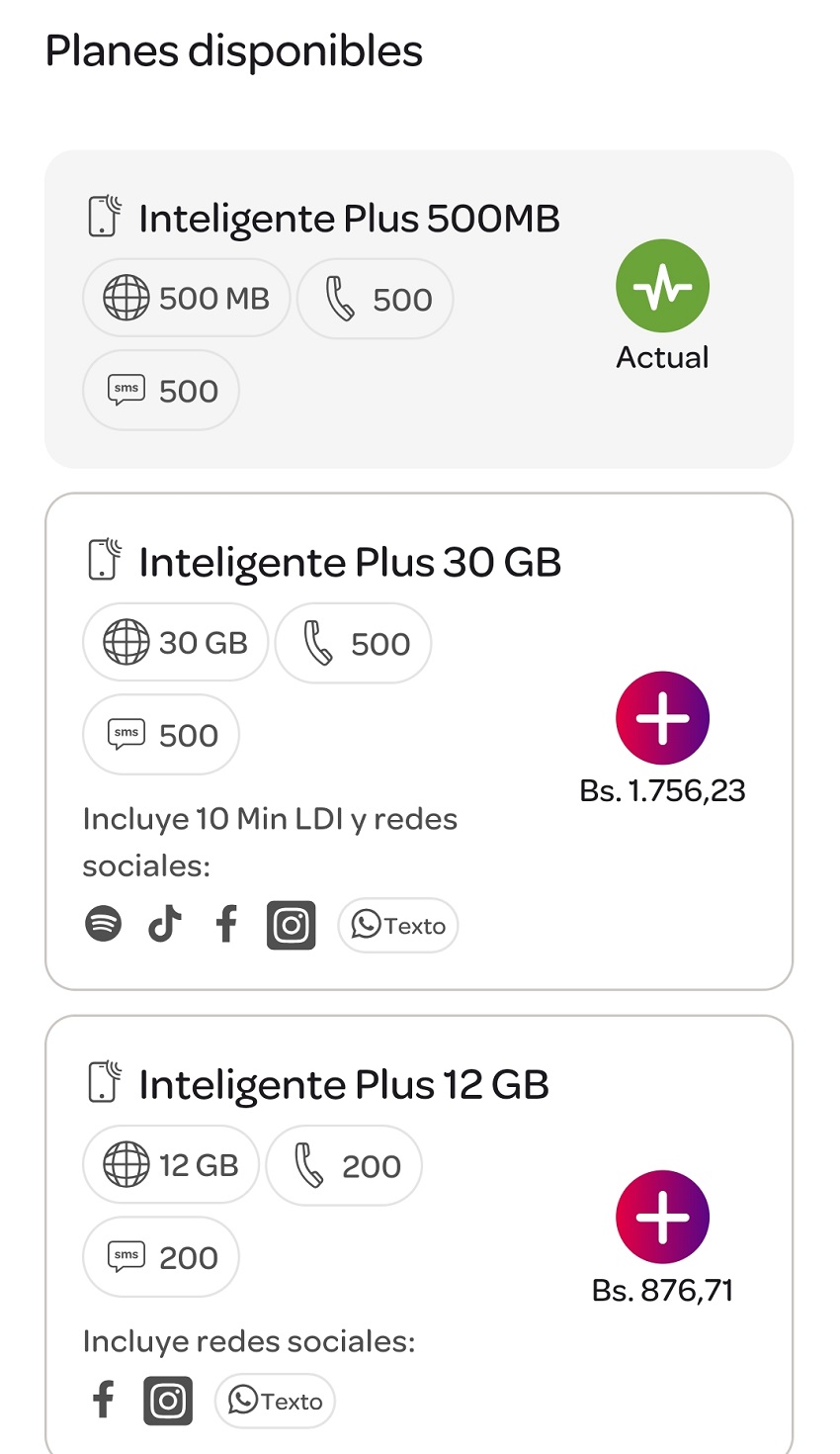 #Dato: Estos son los precios de los planes de llamadas de Digitel de mayo