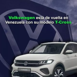 Volkswagen está de vuelta en Venezuela con su modelo T-Cross y garantía de repuestos originales