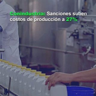 #Dato: Sanciones suben los costos de producción al 27% de los industriales venezolanos