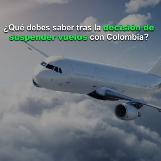 ¿Cuáles son las opciones para poder viajar desde Venezuela hasta Colombia tras la suspensión de vuelos?