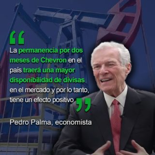 «Esto es un cuentagotas»: Pedro Palma dice que extensión de permiso a Chevron es favorable para Venezuela