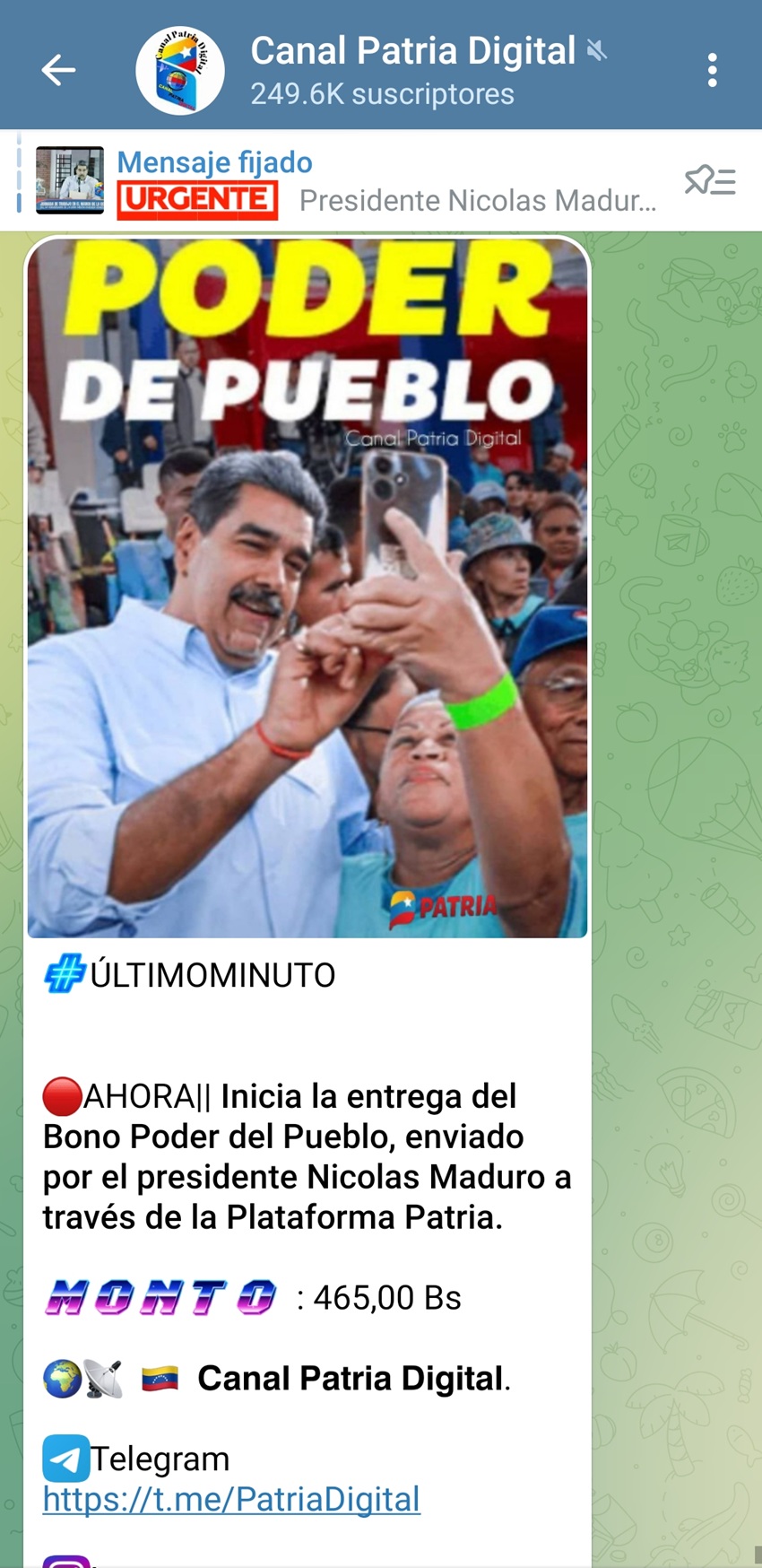 Pagan el bono «Poder del Pueblo» por Bs. 465: ¿Qué se puede comprar?