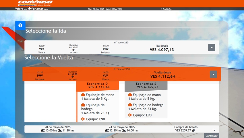 Nueva ruta nacional: Conviasa conectará a Valera con Porlamar a partir del próximo #17May (+detalles)