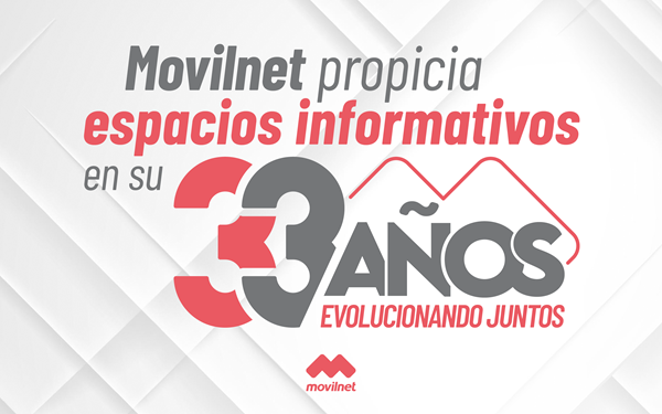Movilnet propicia espacios informativos en su 33 aniversario